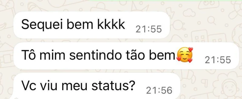 Print real de conversa 1