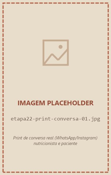 Placeholder: print real de conversa 1